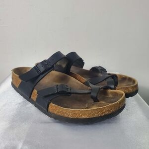 🌺Birkenstock Mayari Black Leather Sandal